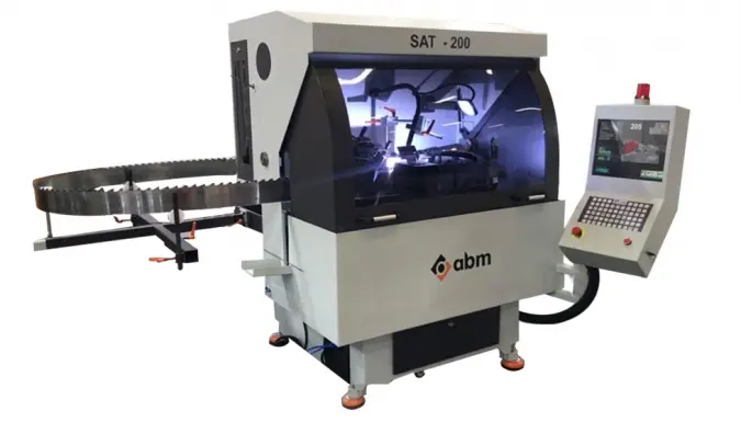 SAT-200 Полностью автоматический станок для наплавки стеллита на зубья ленточных пил