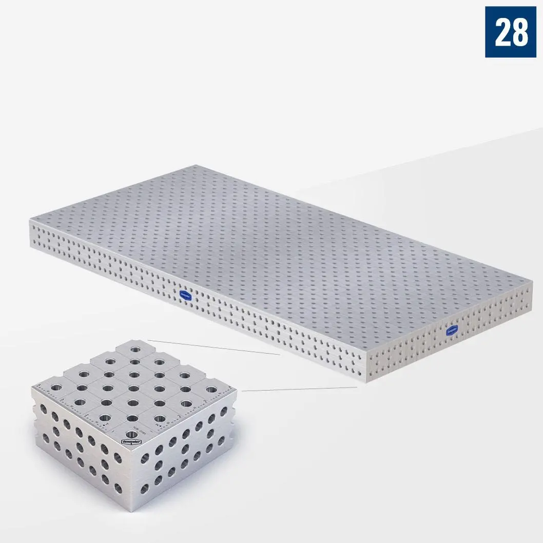 PROFIPlusLINE PL 3D Сварочный стол 28 3000х1500 Стандартное исполнение без опор PL28-01004-000