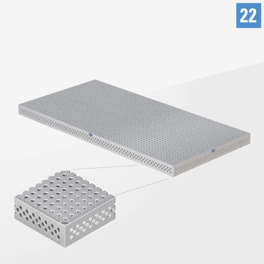 PROFIPremiumLINE PP 3D Сварочный стол 22 3000х1500 Стандартное исполнение без опор PP22-01004-000