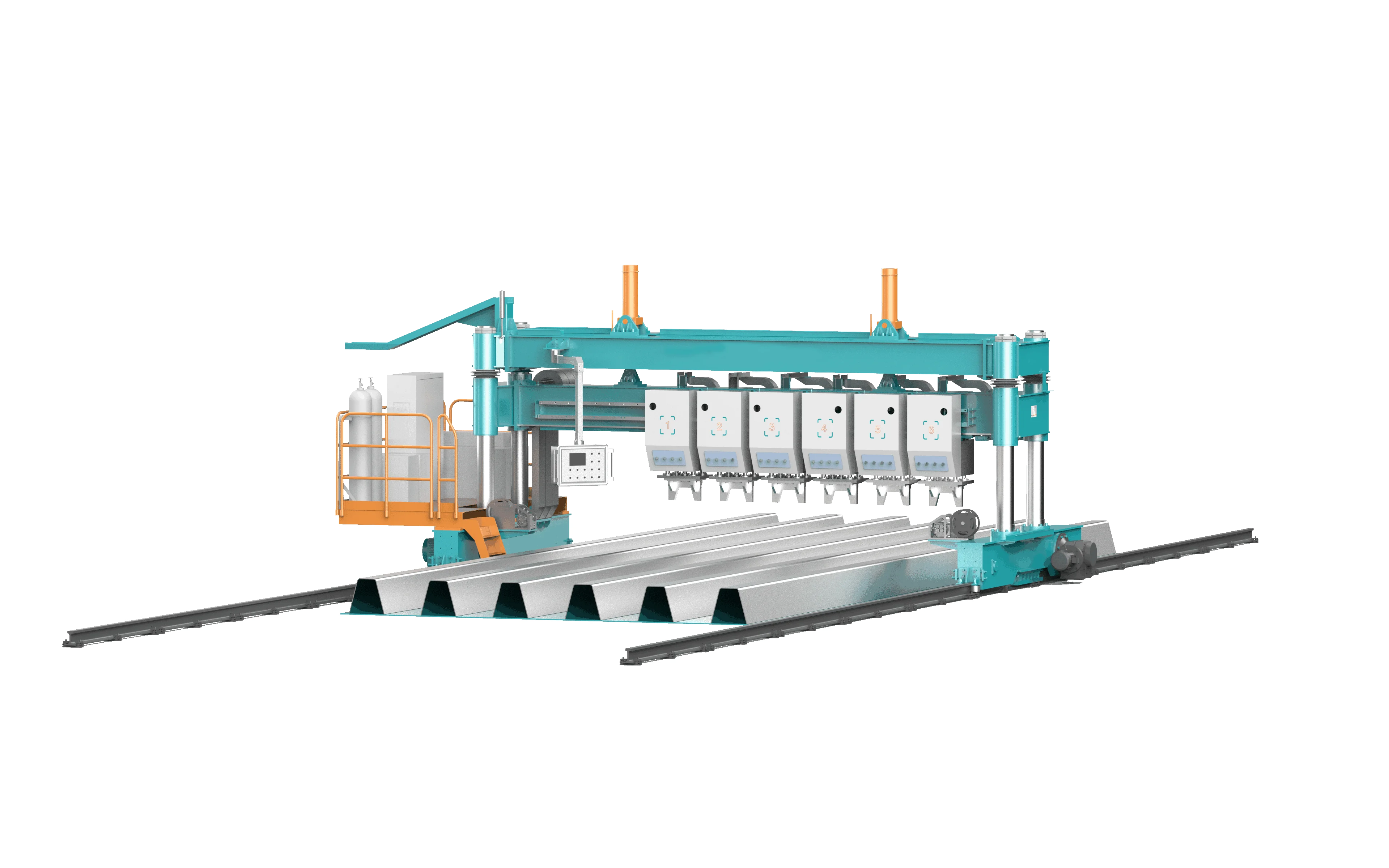 Цифровая линия производства мостовых ортотропных плит