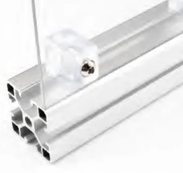 Прижимной соединитель M6 для алюминиевых профилей, паз 8, серия 40 уширенный, ALF-PC40S