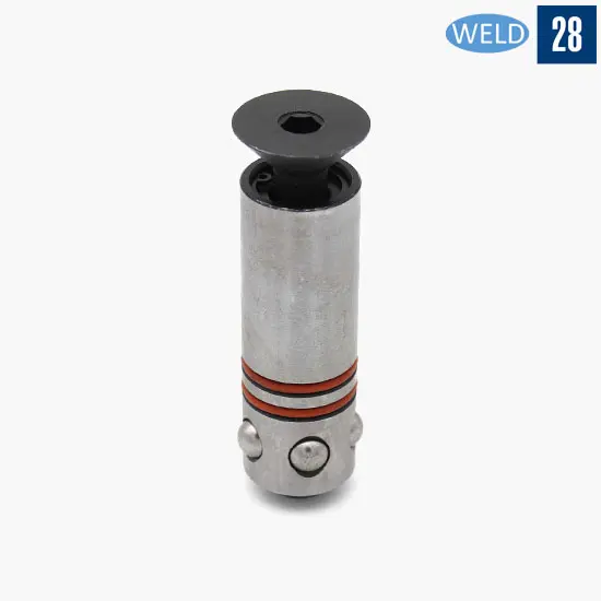 Болт длинный потайной ⌀28x75 мм