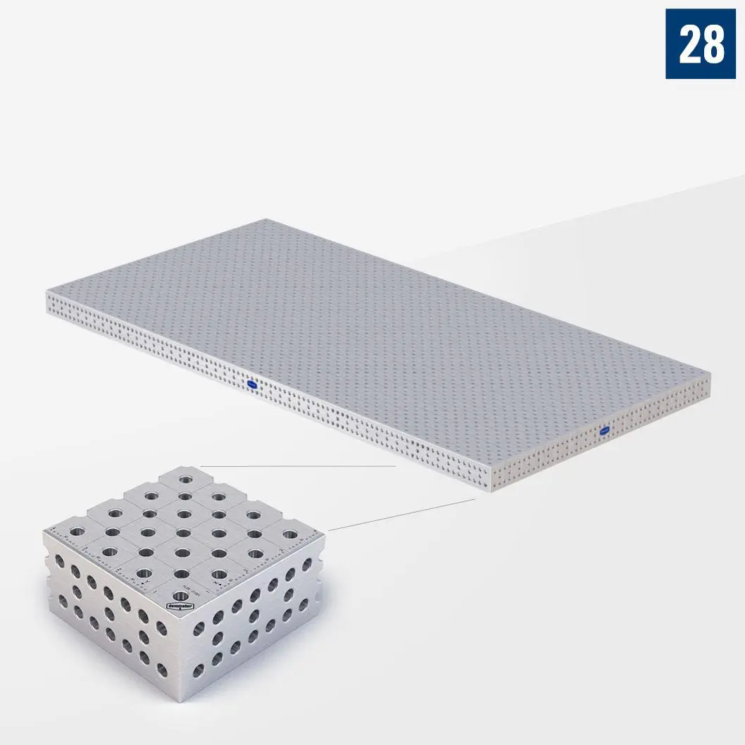 PROFIPlusLINE PL 3D Сварочный стол 28 4800х2400 Стандартное исполнение без опор PL28-11085-000