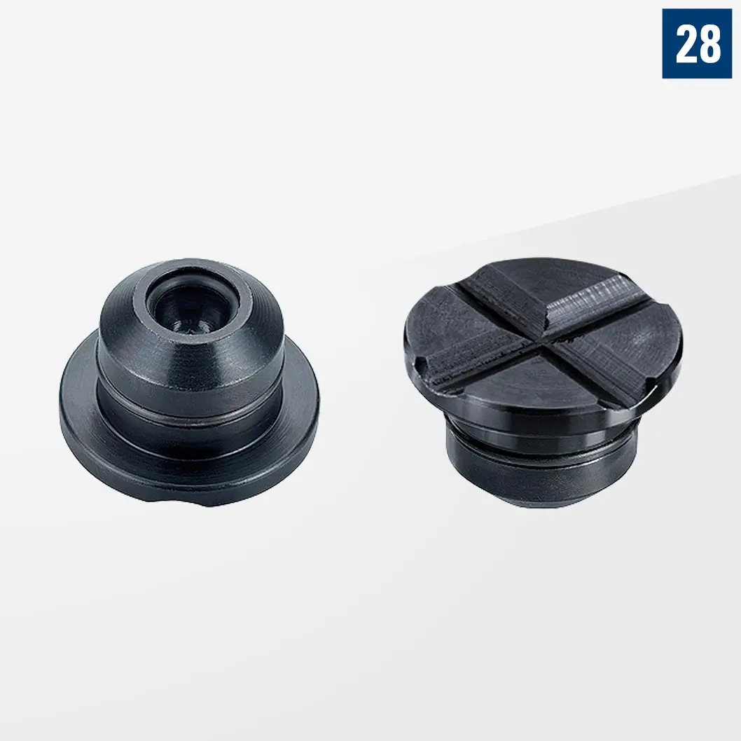 Прижимная и опорная деталь Сталь с отделкой чернением D28-07011-000