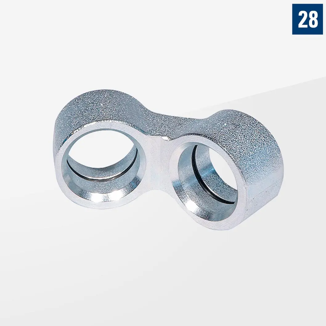 Угловая втулка 45° D28-07035-000