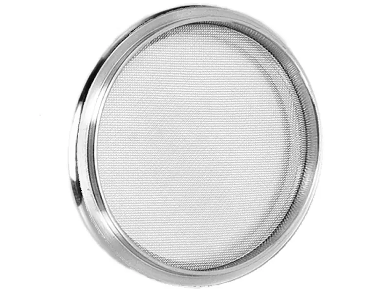 Центрирующее кольцо KF16 с сеткой и О-кольцом. Наличие внешнего кольца - нет