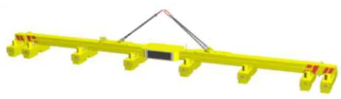 TM 8/300 X Телескопическая магнитная траверса г/п 30000 кг