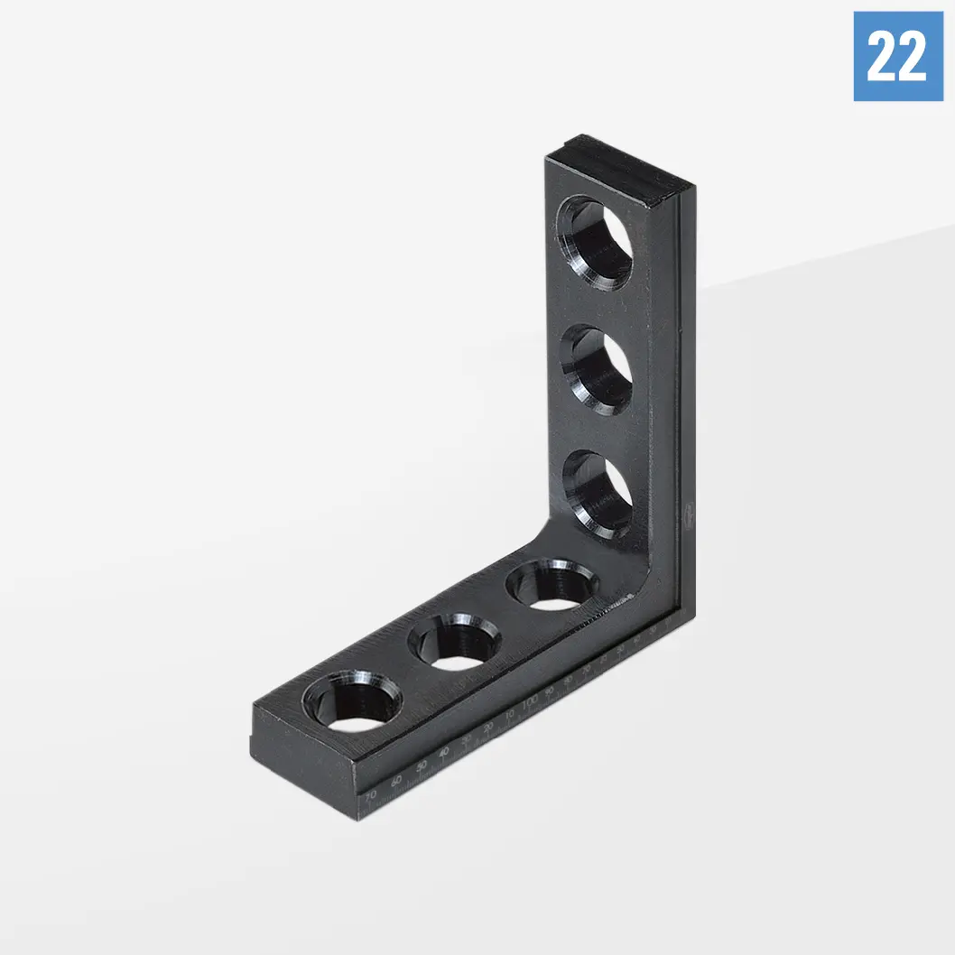 PROFIPlusLINE Упорный угол отверстие/отверстие D22-03001-004