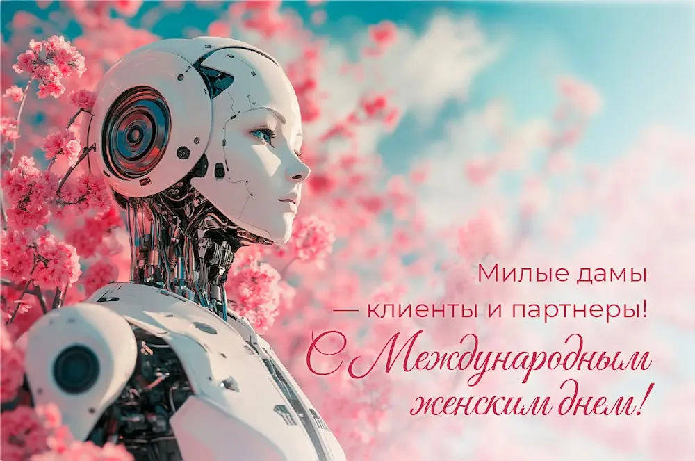 Поздравляем с Международным Женским Днем