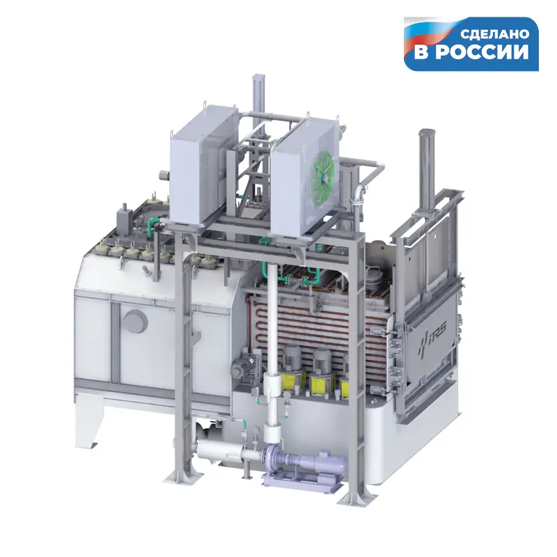 RTQF-27 Универсальная атмосферная печь с закалочным баком