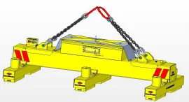 BF 3/050 X Фиксированная магнитная траверса г/п 5000 кг