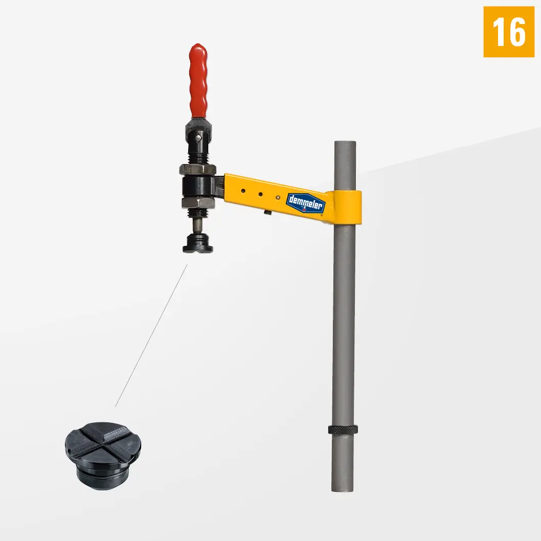 Выравнивающая струбцина с быстрозажимным цилиндром D16-07001-001