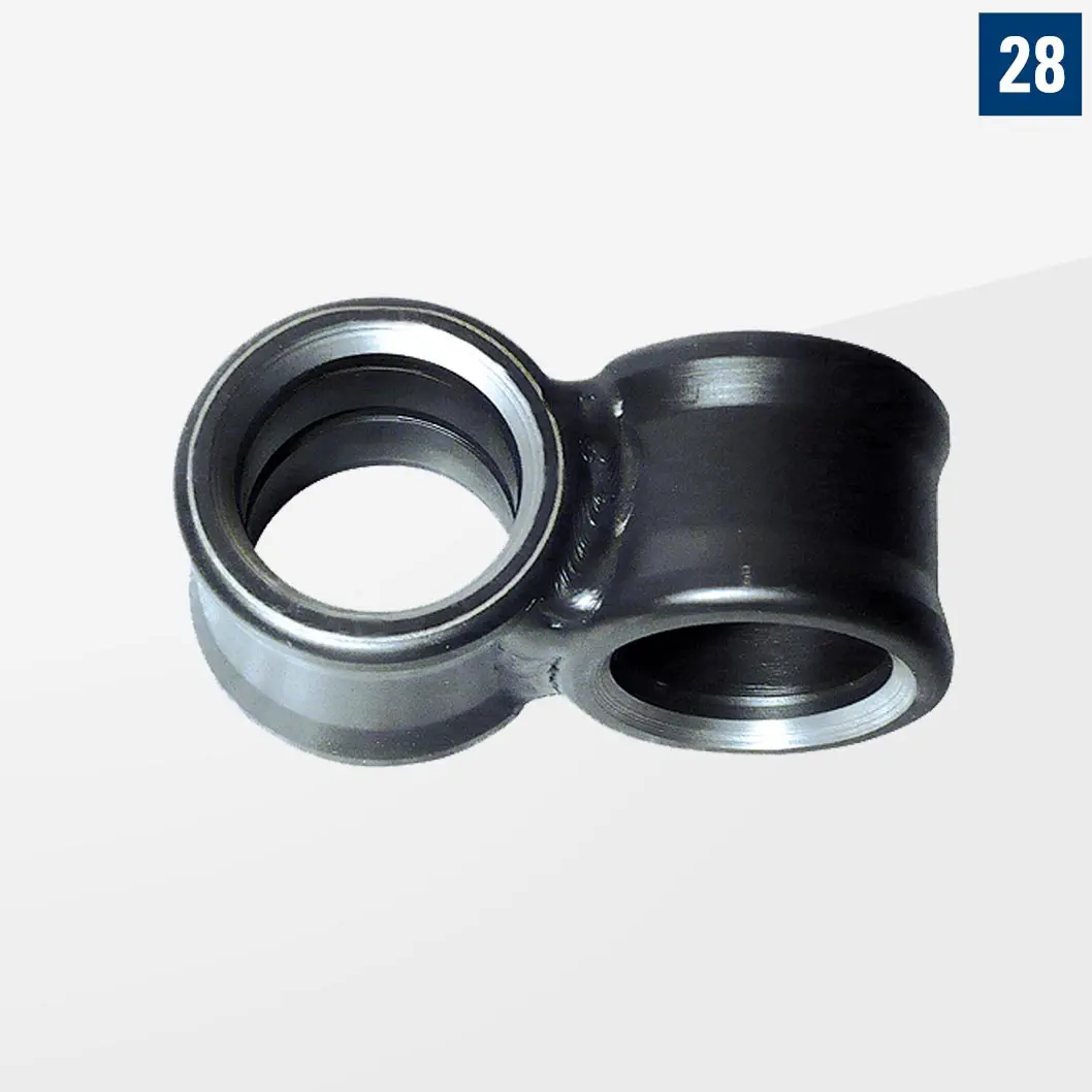 Угловая втулка 90° с точной шкалой с шагом 15° D28-07034-010