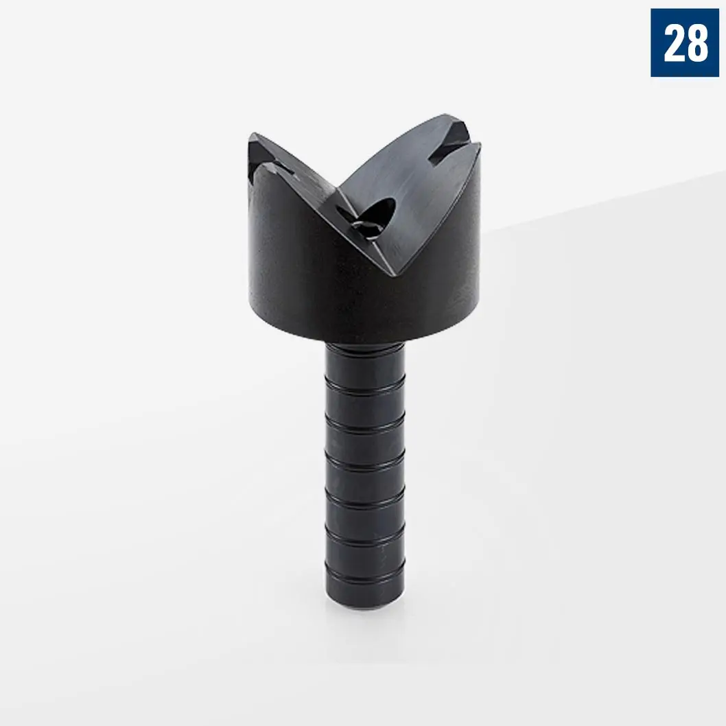 V-блок с оправкой для труб диаметром до 100 мм Сталь Арт. D28-09004-000