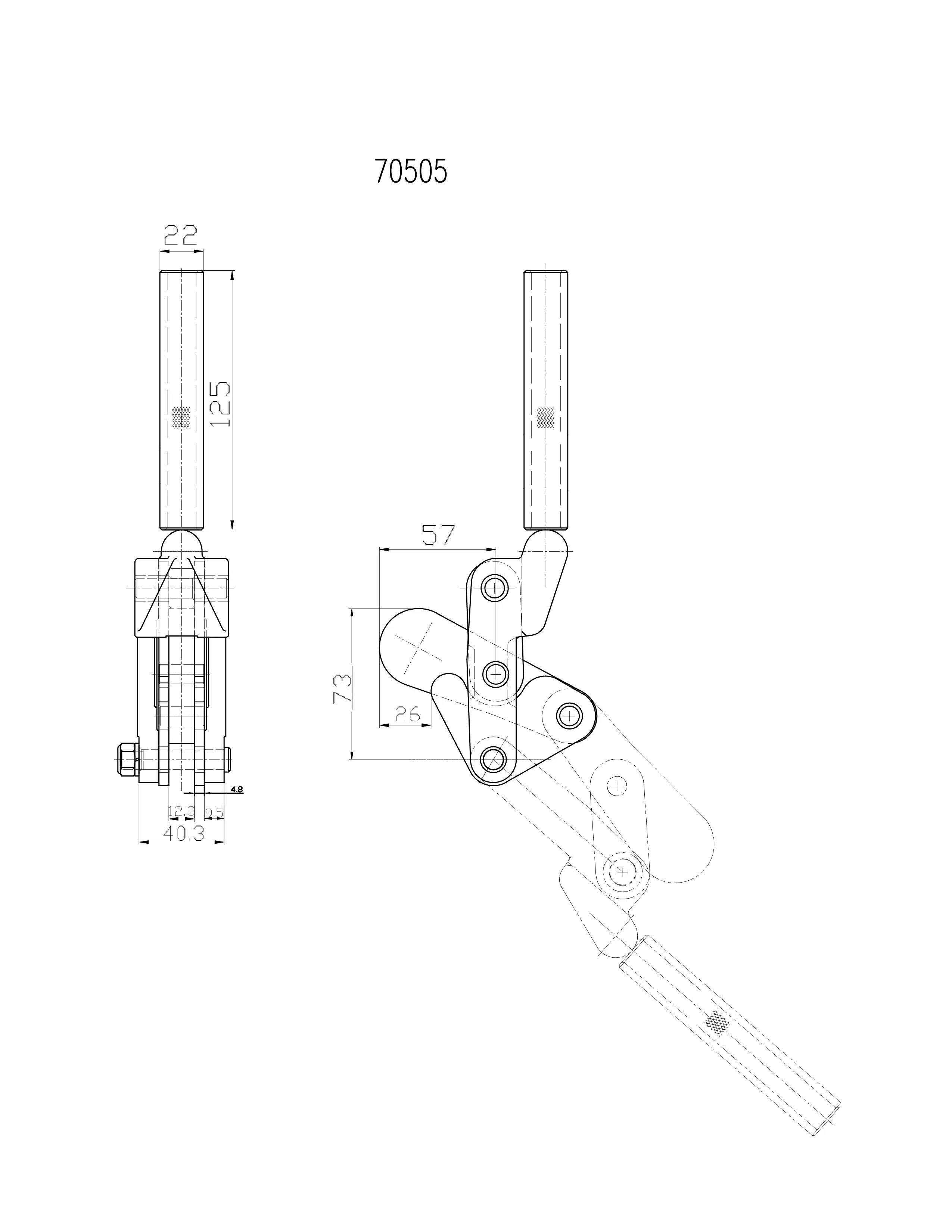 Модульное зажимное устройство Арт. CH-70505