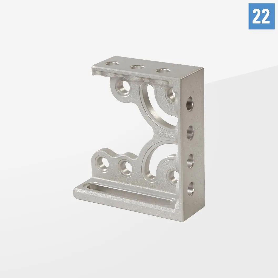 PROFIPremiumLINE Упорный угол Алюминий-титан 250 Левый P22-03002-003