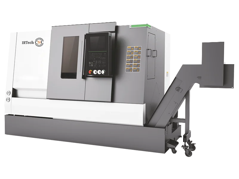 Токарный станок с наклонной станиной с ЧПУ IRT-T5.2-1000S