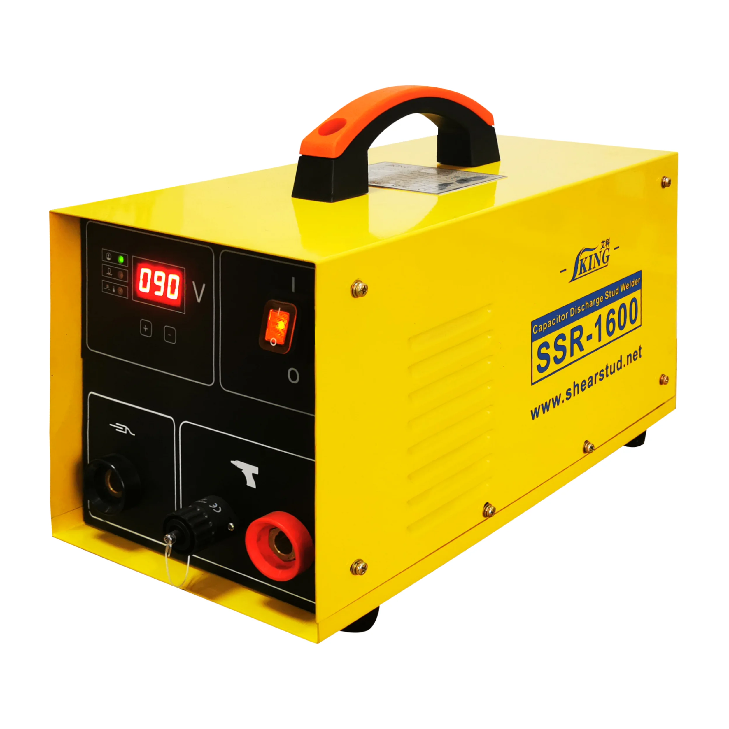 Сварочный аппарат SSR-1600 для приварки крепежа Ø 3 - 6 мм конденсаторным разрядом