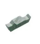 Твердосплавная сменная пластина для обработки канавок и отрезки GVR/L-400-020B