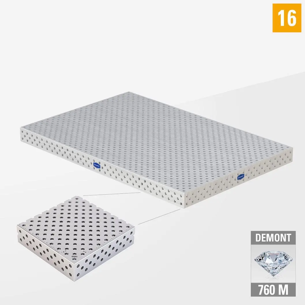 PROFIPlusLINE PL 3D Сварочный стол 16 1500х1000 Азотированный DEMONT 760 M без опор