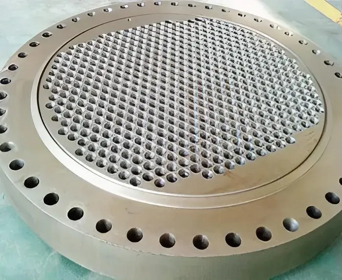 Применение станка GDM4-202 в сверлении трубных решеток теплообменных аппаратов