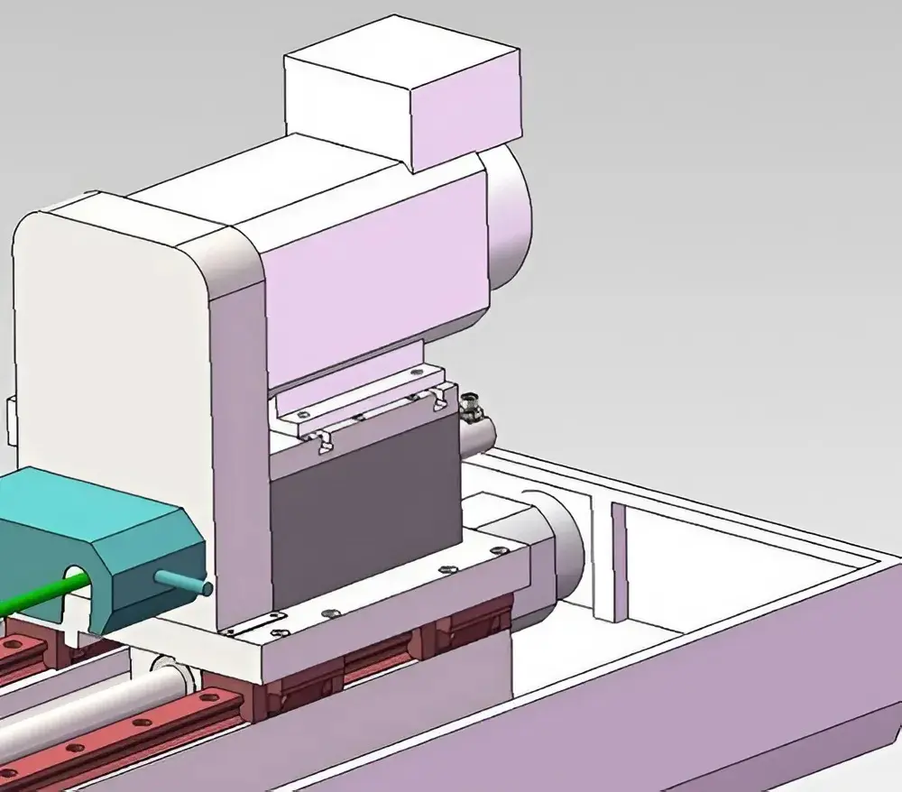 Сверлильная бабка станка для ружейного сверления глубоких отверстий GDM4-202
