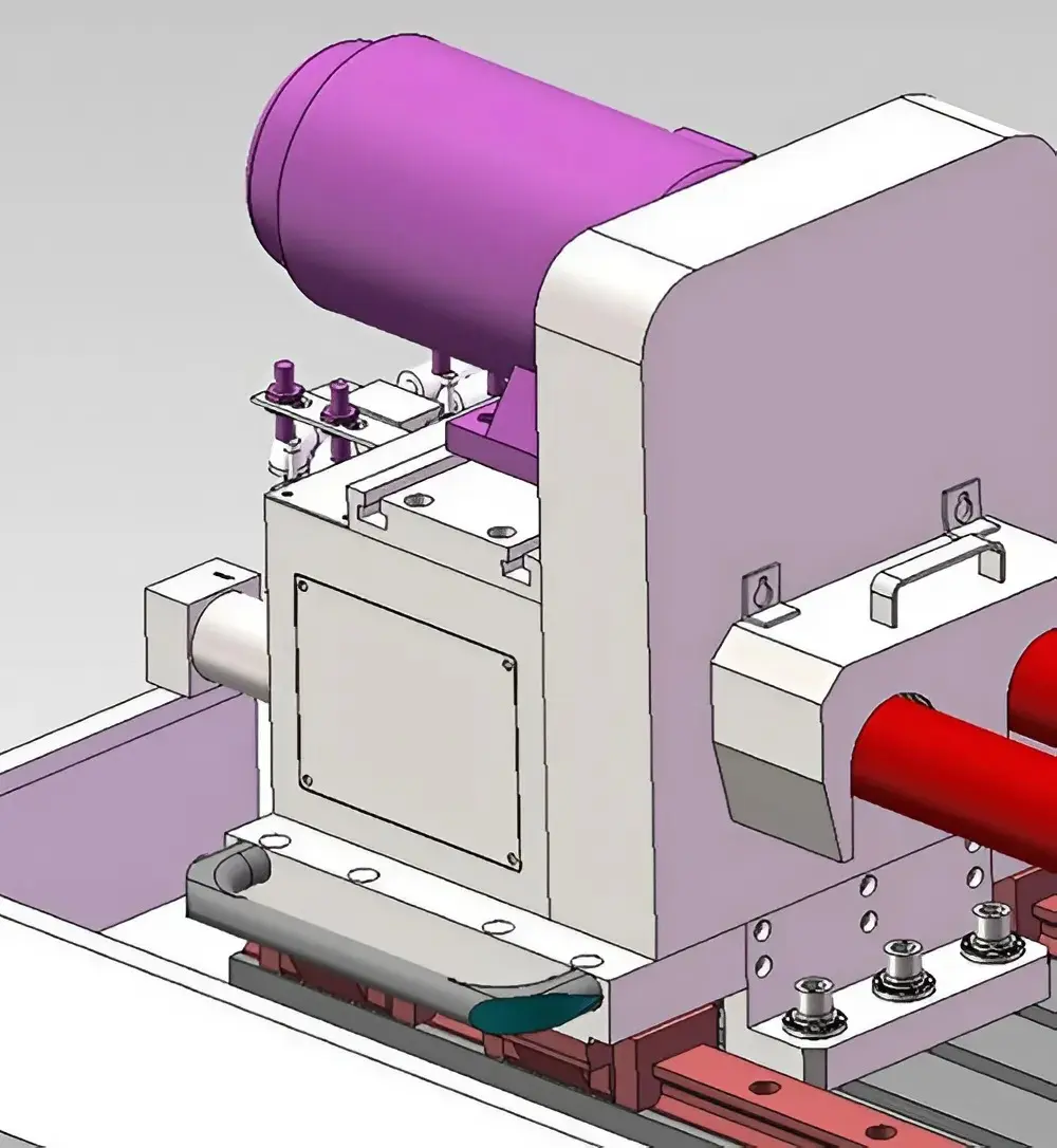 Шпиндельная бабка станка для ружейного сверления глубоких отверстий GDM4-202