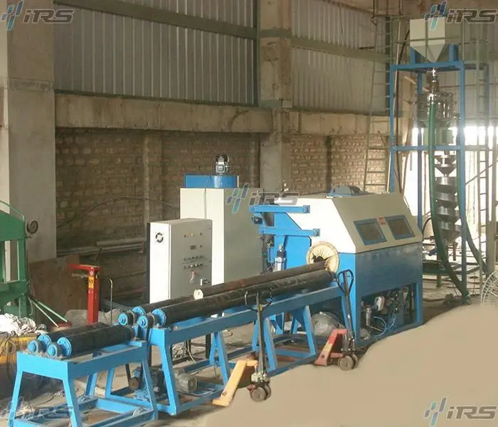 Установка по дробеструйной обработке в сборе