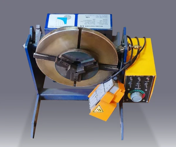 Двухосевой сварочный позиционер с трехкулачковым зажимом HBW150 (WP200 chuck)