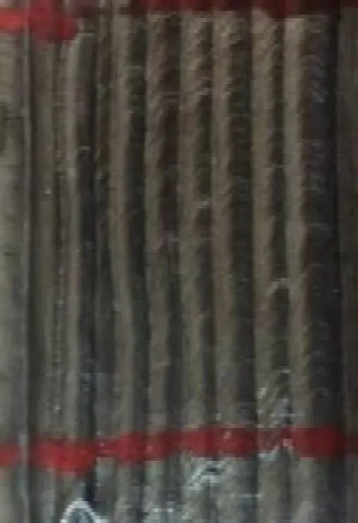 Лазерная наплавка порошковой проволокой вразрезе