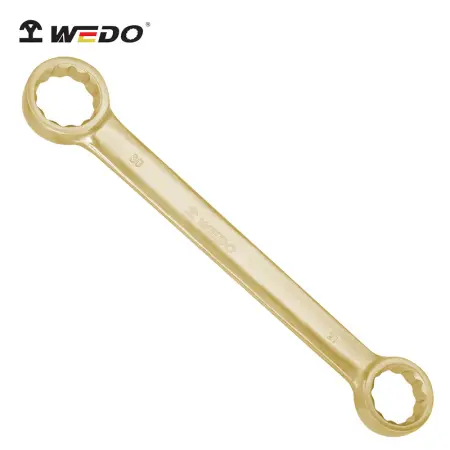 Двухсторонний прямой накидной искробезопасный ключ DIN 837 AL153A-2730