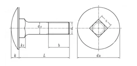 DIN 603 чертеж