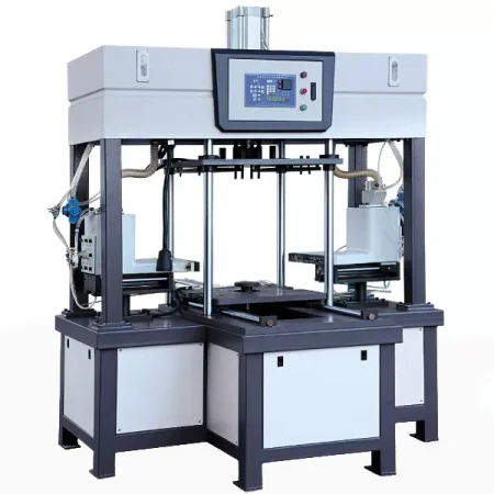 Автоматическая пескострельная стержневая машина с двойной головкой и выдвижным столом DLZS5050SB