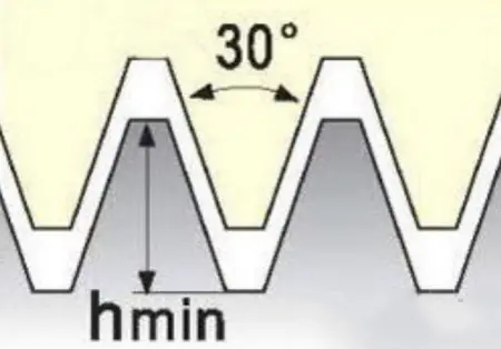 Резьбовая твердосплавная сменная пластина 11ER/L 1.5TR