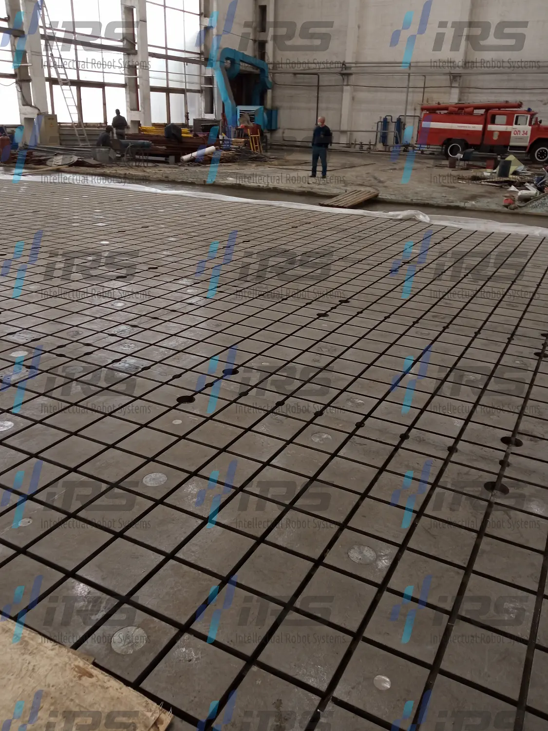 Монтаж и шеф-монтаж чугунных плит Т-паз