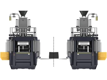 Автоматическая формовочная машина с двойной станцией верхнего и нижнего пескострела DLZX6070SX