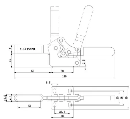 CH-21502B чертеж