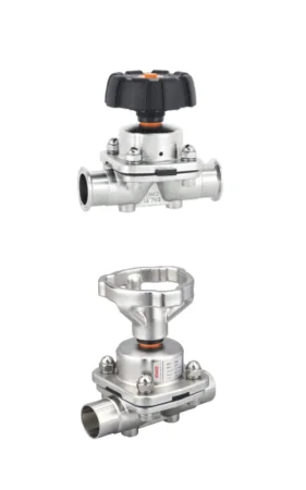 Ручной мембранный клапан
(Уплотнение 25, размер DN20 ¾")