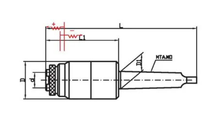 Фрезерный патрон с конусом Морзе MTA3-G0312