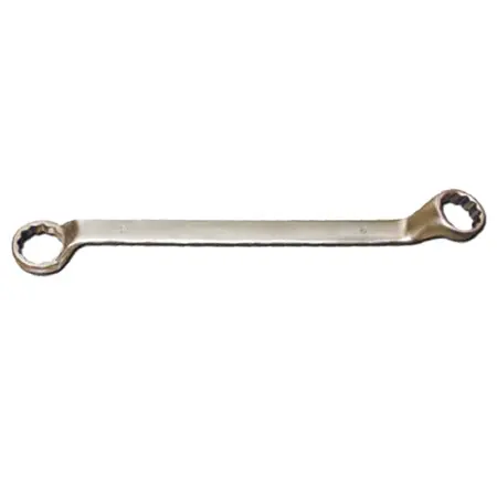 Ключ накидной 2-х сторонний изогнутый титановый TT5108-2224