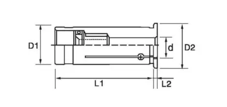 Цанга для гидравлического патрона YHM20-17