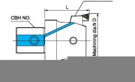 Чистовая расточная головка EWB32-42CK3