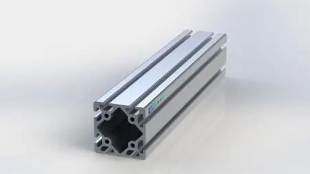 8080-8W Алюминиевый конструкционный профиль анодированный