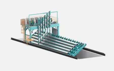 Станок для внешней сварки П-образных рёбер