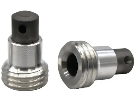 Сопло пескоструйное угловое 2х90° SandBlue AVTC-5-90-2, карбид вольфрама, 5х80