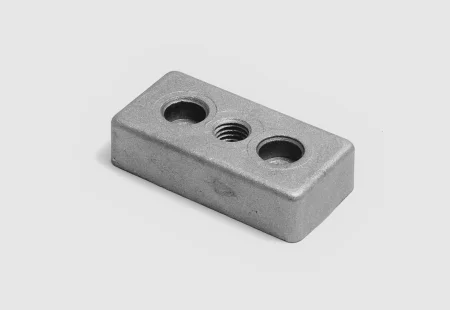 Торцевая пластина для опор M12, серия 4590, ALF-CPM12-4590