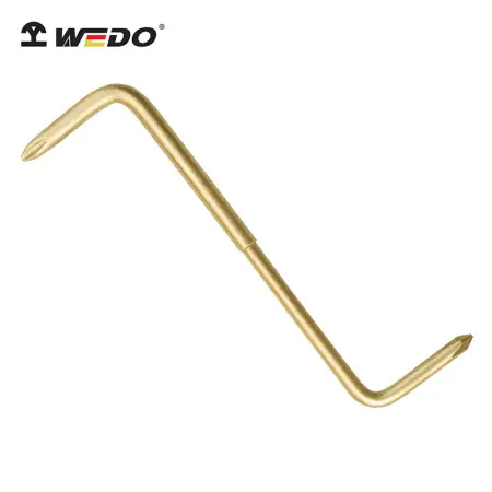 Отвертка крестовая Philips изогнутая искробезопасная AL259A-1002