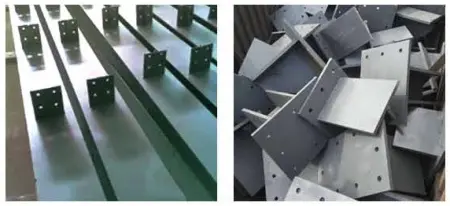 Станок для сварки опорных пластин прогонов