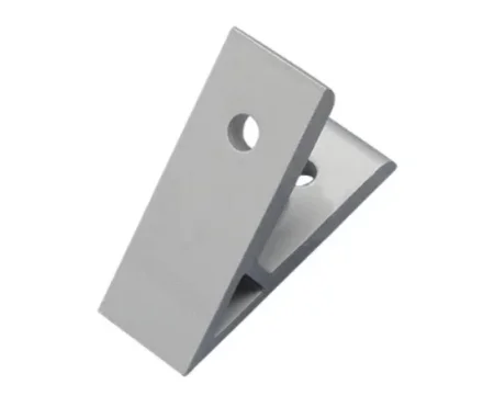 Угловой соединитель 45 градусов для алюминиевых профилей, паз 8, серия 50, ALF-CC45-50