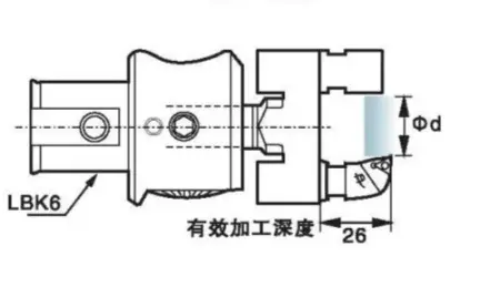 Наружная расточная головка EWN2-50CK6